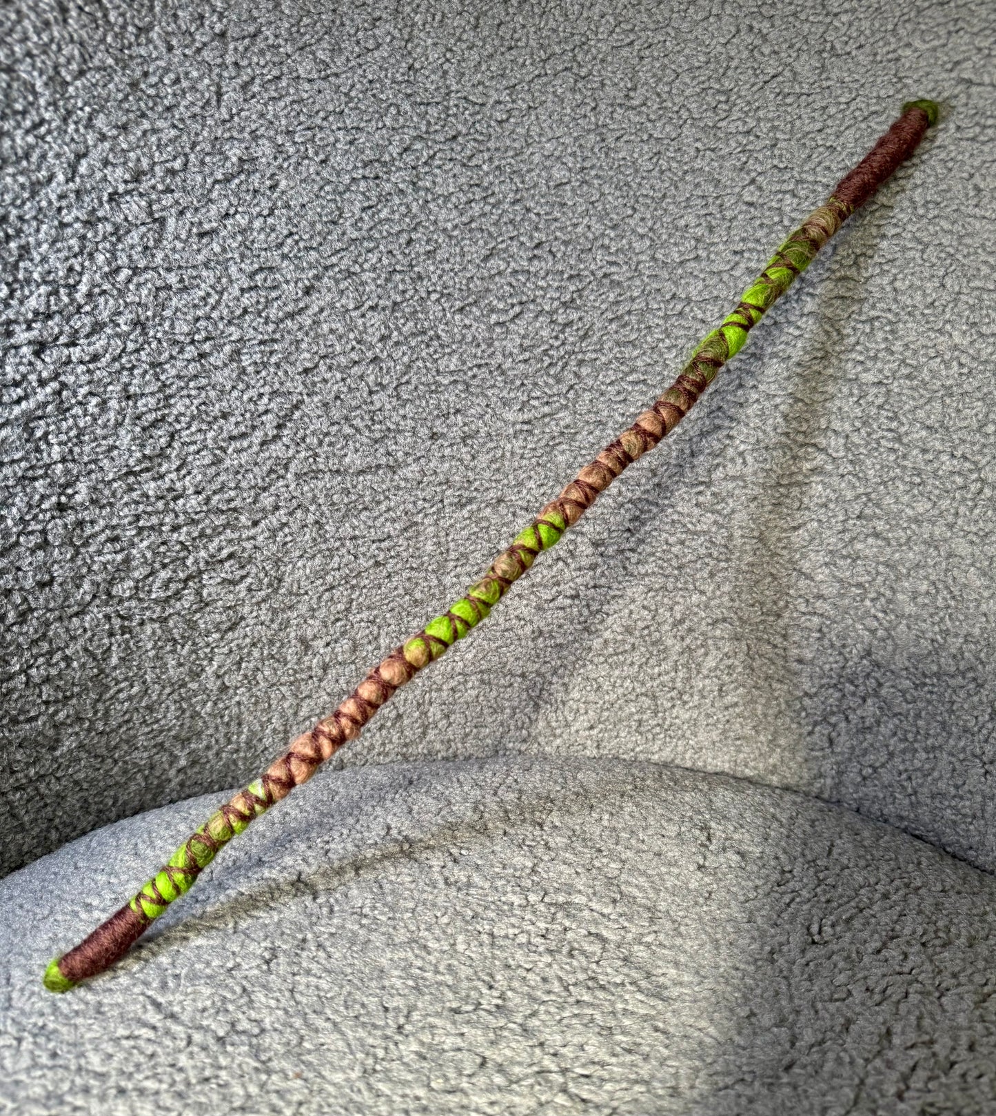 Dreadlock Spiral Tie - Moss