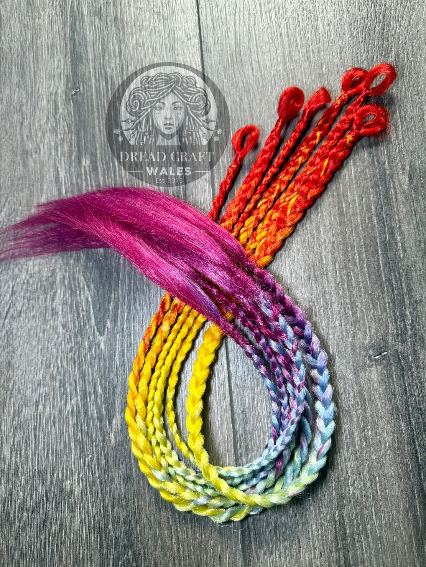 Rainbow SE Braids Accent Set 🌈 - 6 Pack