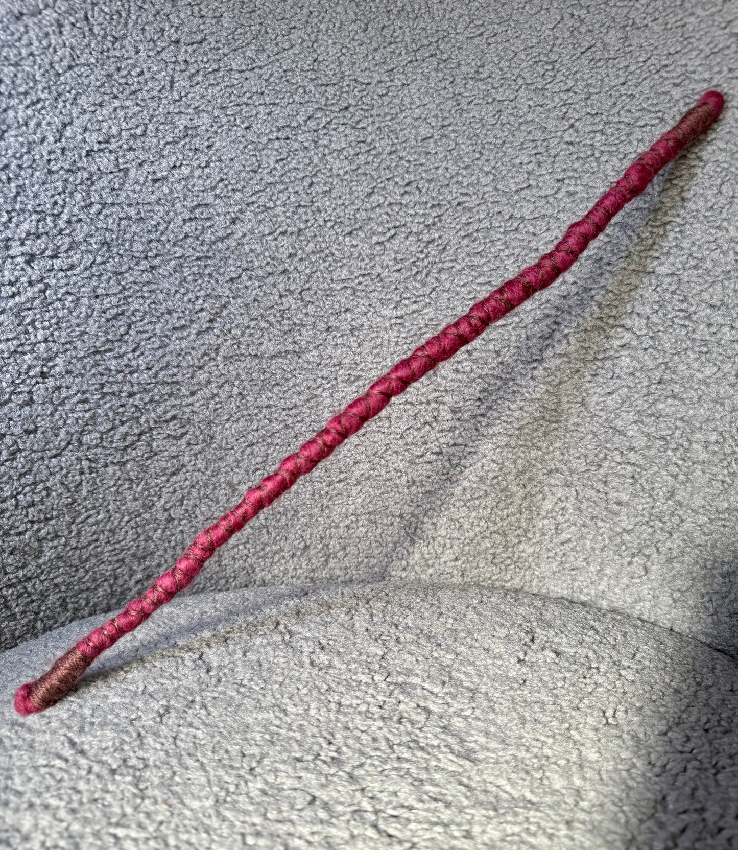 Dreadlock Spiral Tie - Maroon