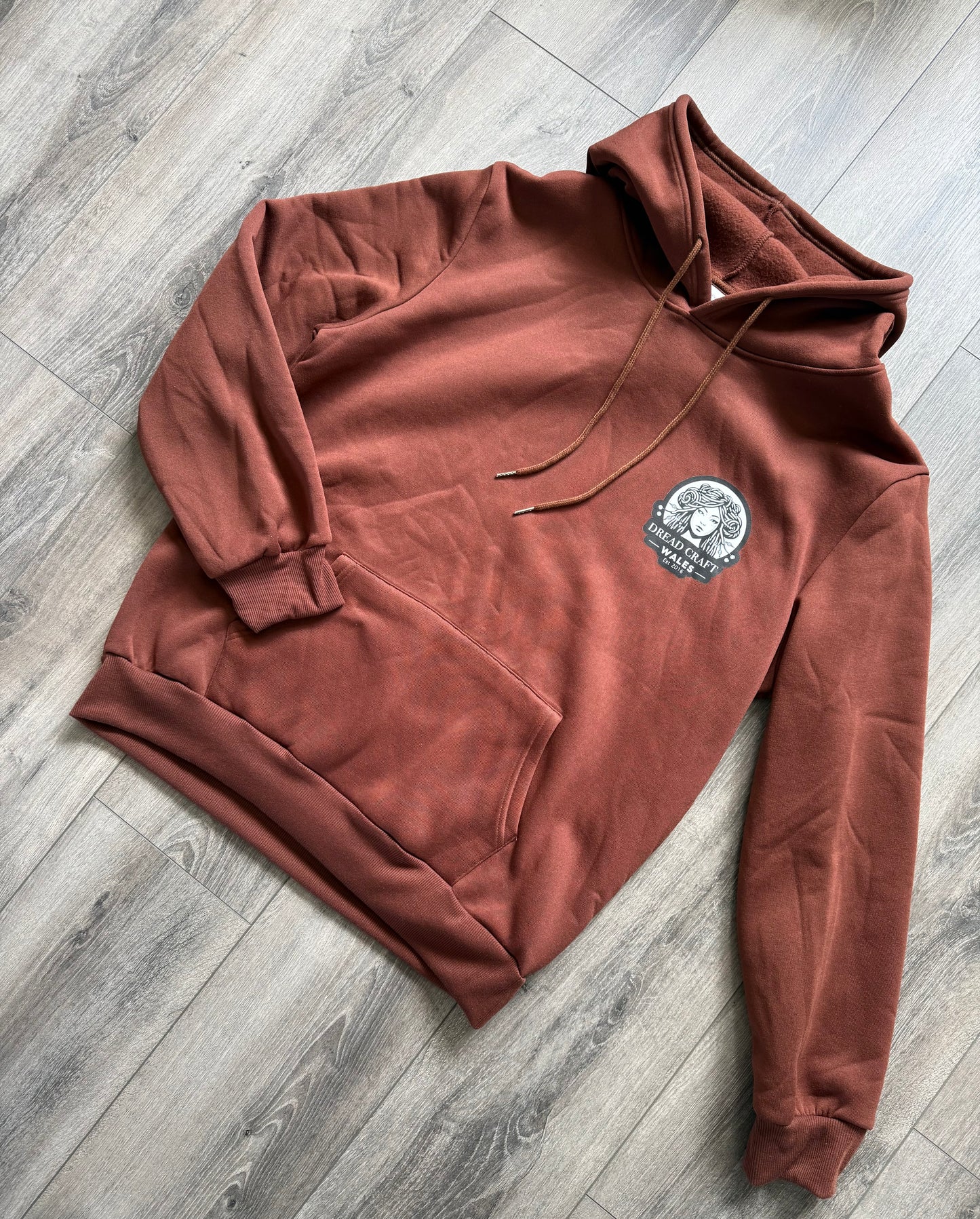 IN STOCK - Brown - Size L - Graffiti Hoody