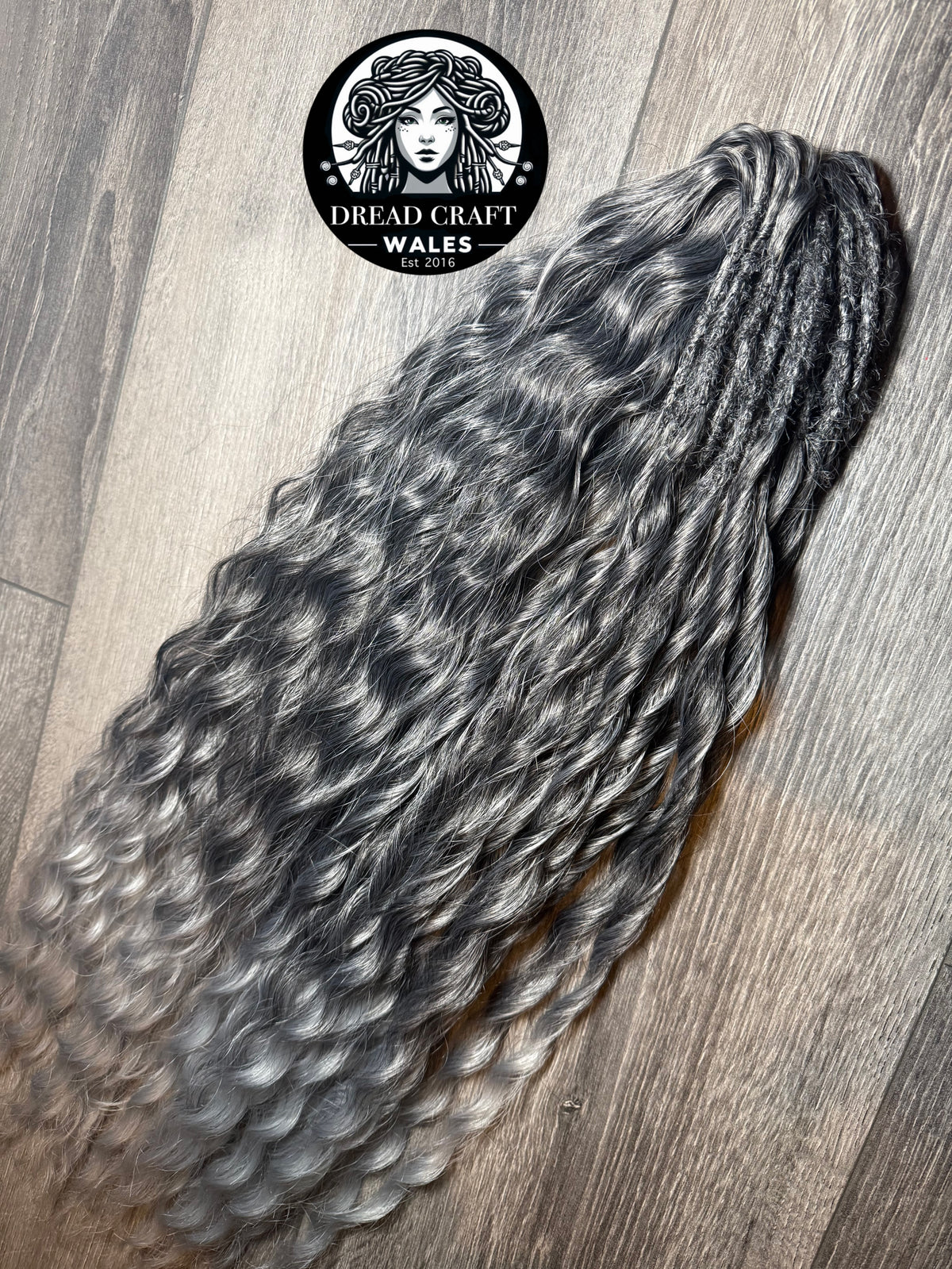 Silver Mist Dread Waves - 5