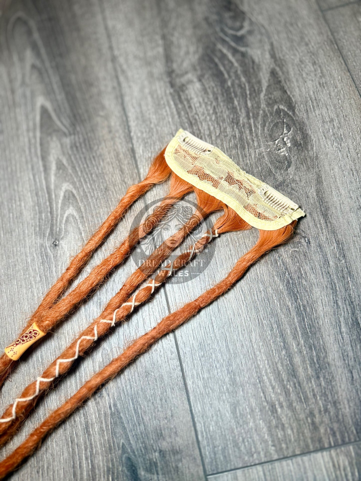 Clip in Dreadlocks - Auburn