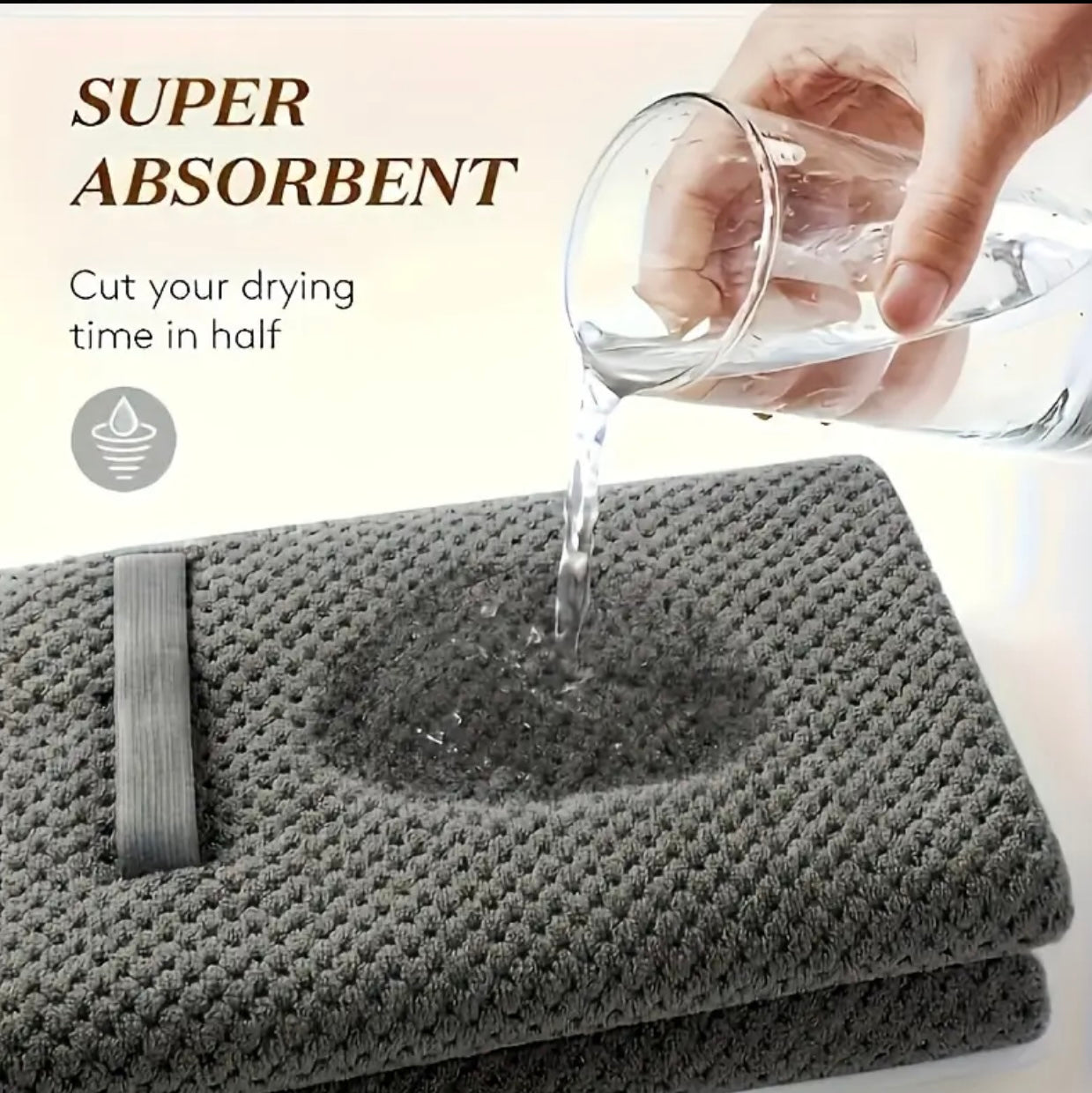 Ultra Absorbent Hair Wrap Towel
