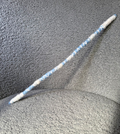 Dreadlock Spiral Tie - Clear Skies