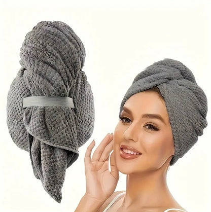 Ultra Absorbent Hair Wrap Towel